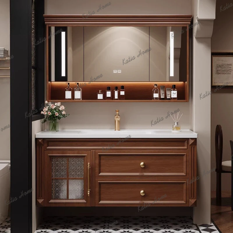 خزائن حمام ومرحاض وحوض غسيل YJ - مراجعة Home Bathroom Vanity Combo وسعره