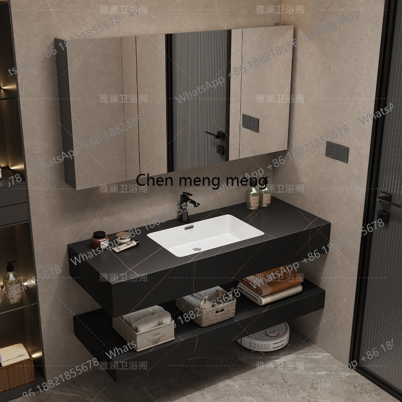 خزانة ورقية بأدراج، ديكورات عص - مراجعة Home Bathroom Vanity Combo وسعره