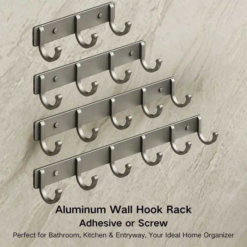 رف تعليق من الألومنيوم للحائط  - مراجعة Home Bathroom Organizer وسعره