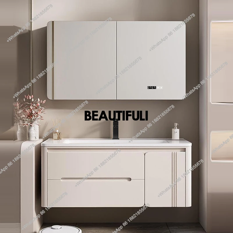 A17 ماكياج بالوعة خزانة حمام ا - مراجعة Home Bathroom Vanity Combo وسعره